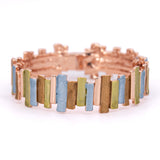 Bracciale multi barrette fine