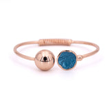 Bracciale piattino pallina