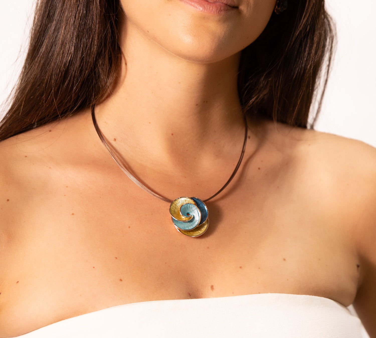 Collana fiore aureo
