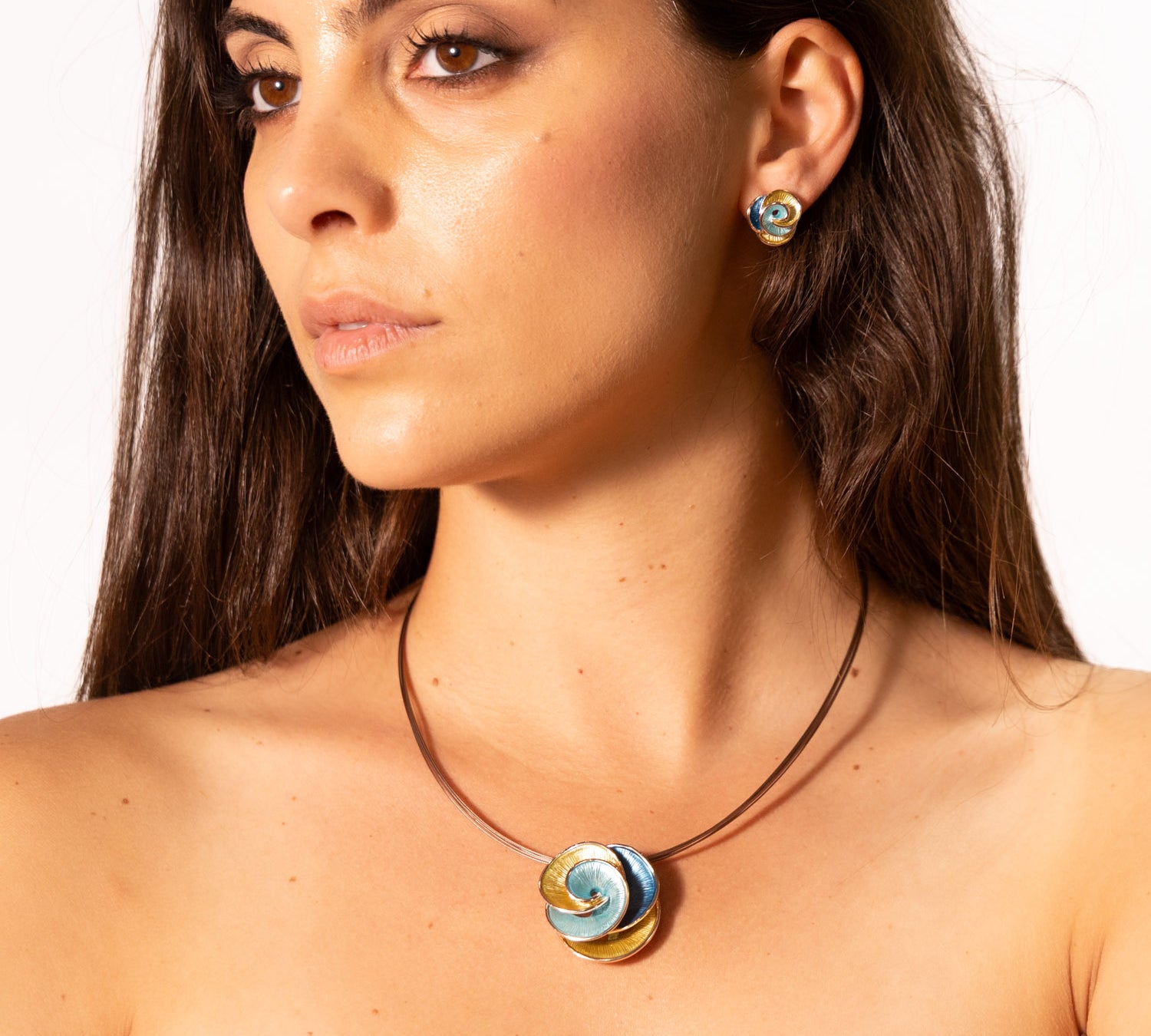 Collana fiore aureo