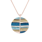 Collana lunga multi fasce
