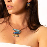 Collana barrette irregolari