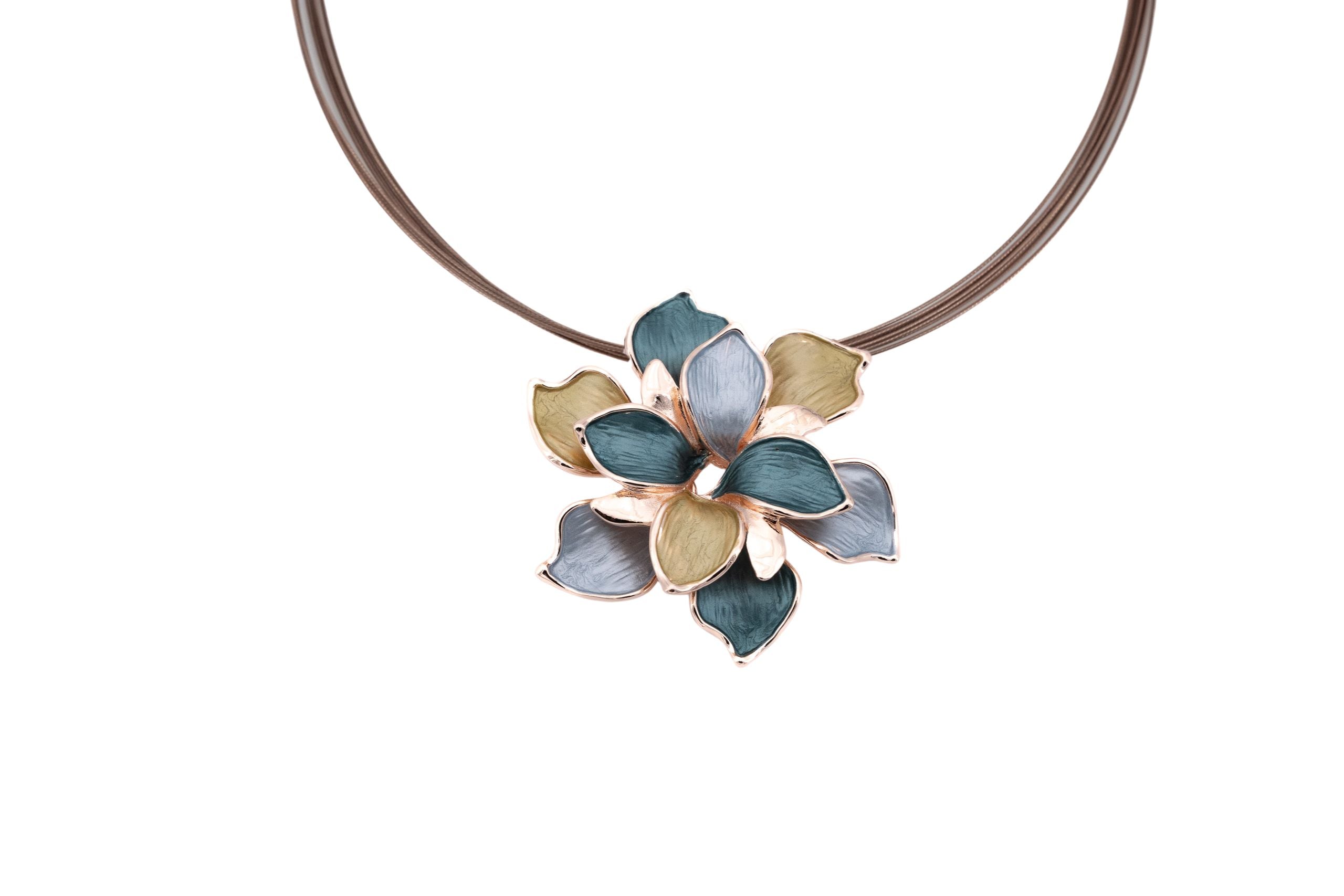 Collana fiore aperto