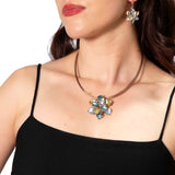 Collana fiore aperto
