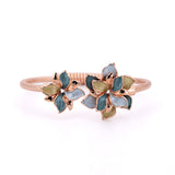 Bracciale fiore aperto
