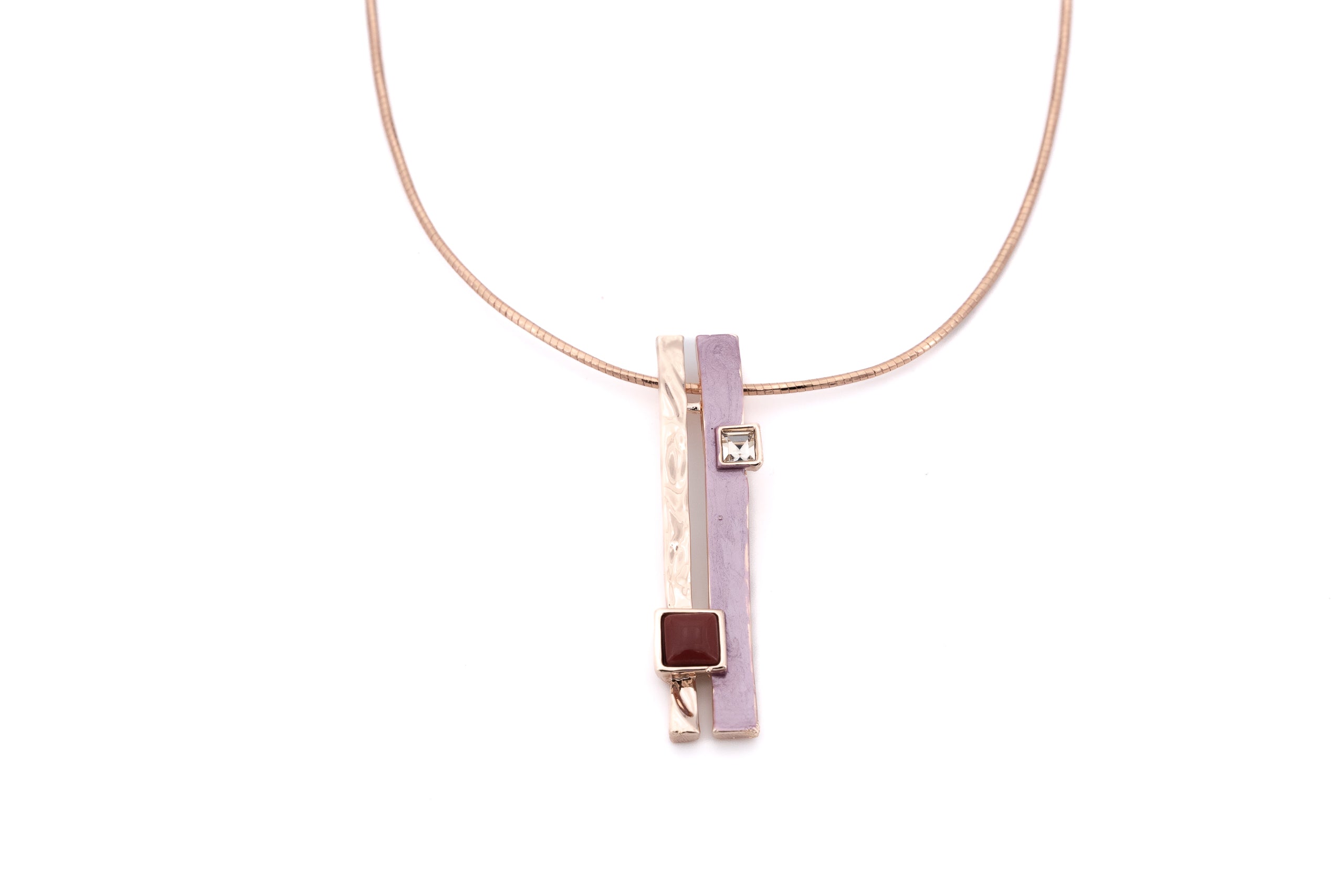 Collana doppia barretta