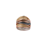 Anello fascia ondulata