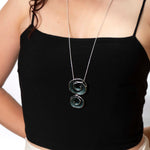 Collana lunga spirali