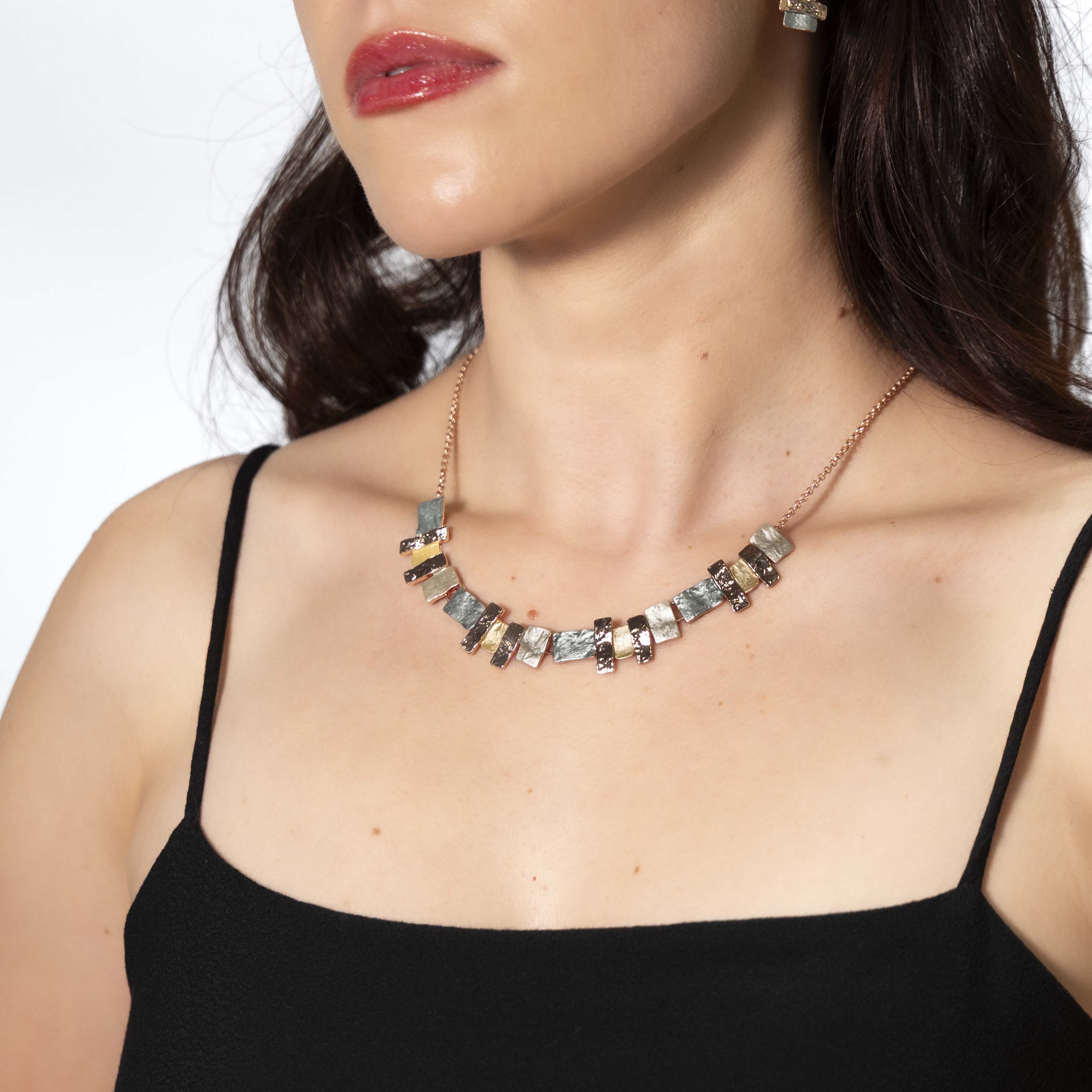 Girocollo multi barrette