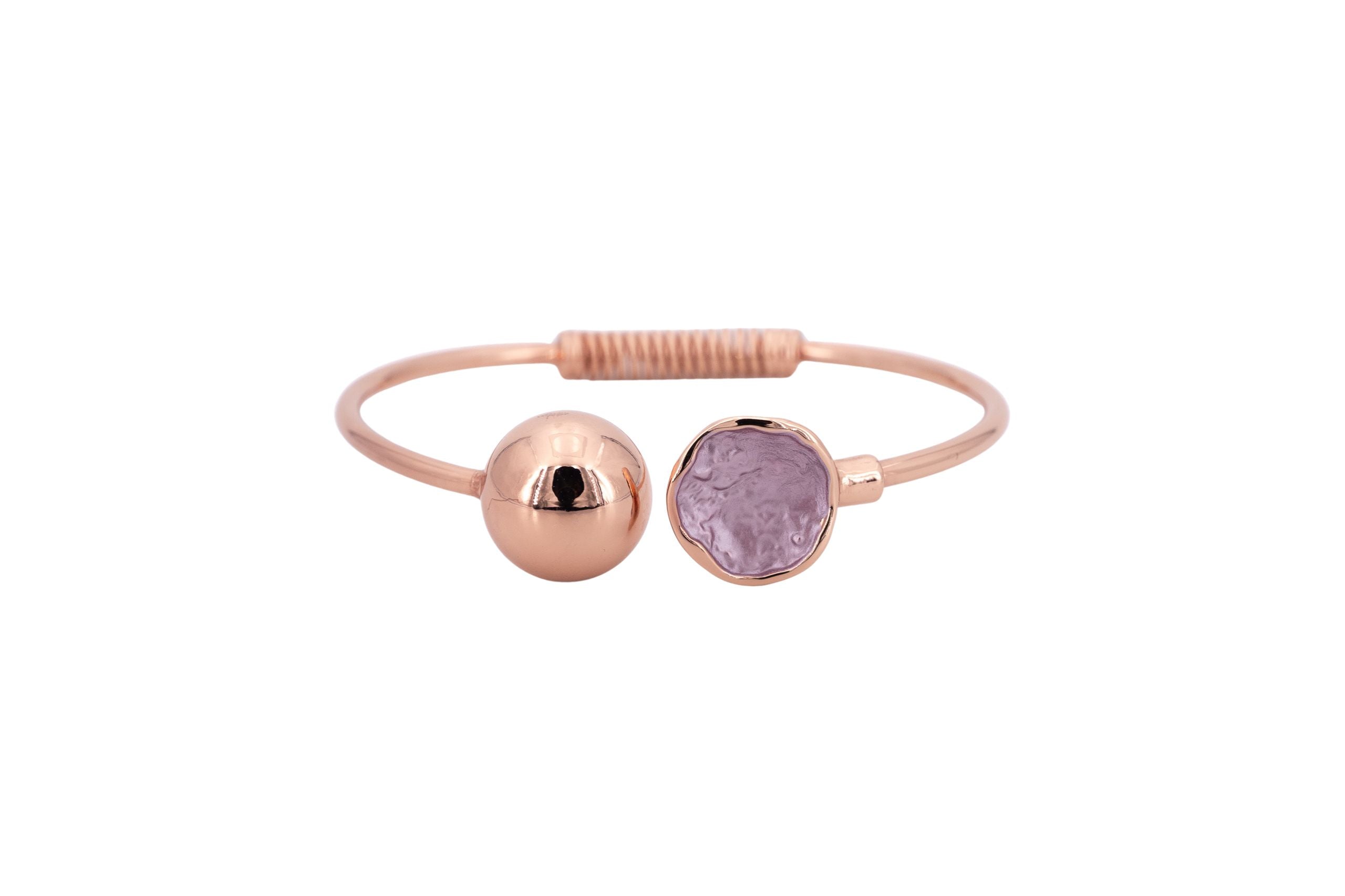Bracciale piattino pallina