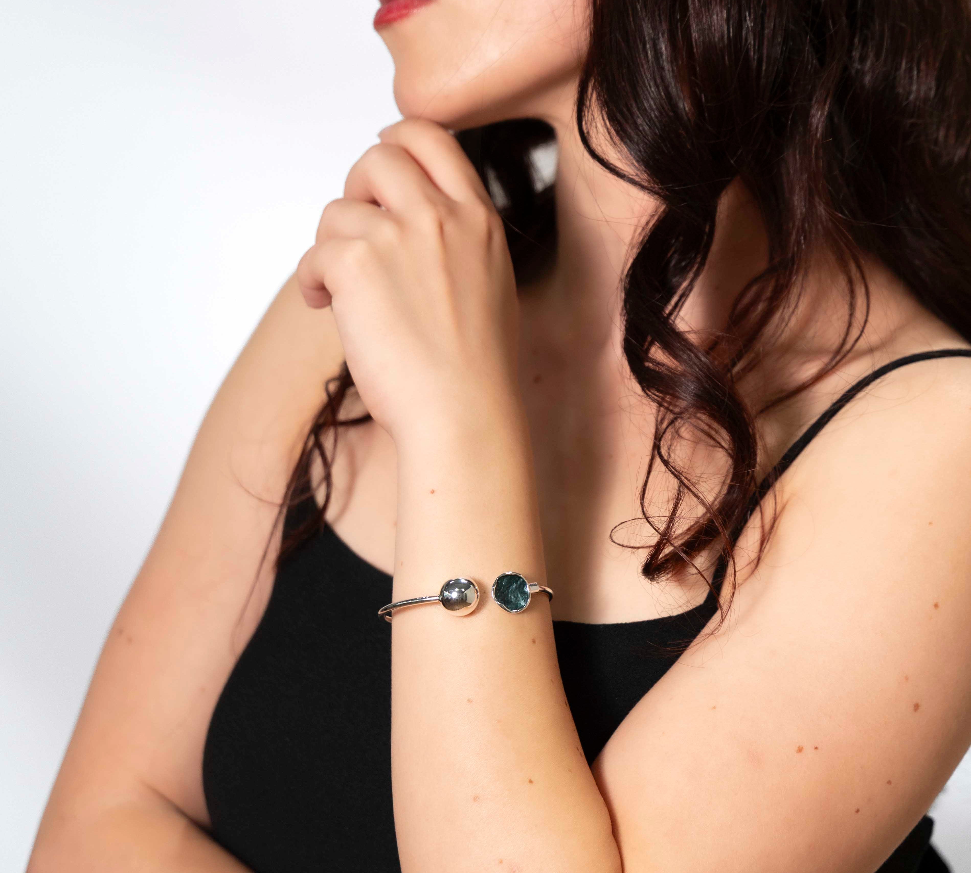 Bracciale piattino pallina
