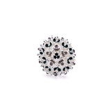 Anello pallina fiorellini