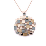 Collana mosaico quadretti