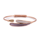 Bracciale aperto petalini