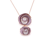 Collana lunga spirali
