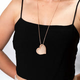 Collana lunga cuore