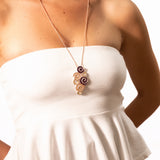 Collana lunga chioccioline