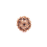 Anello pallina fiorellini