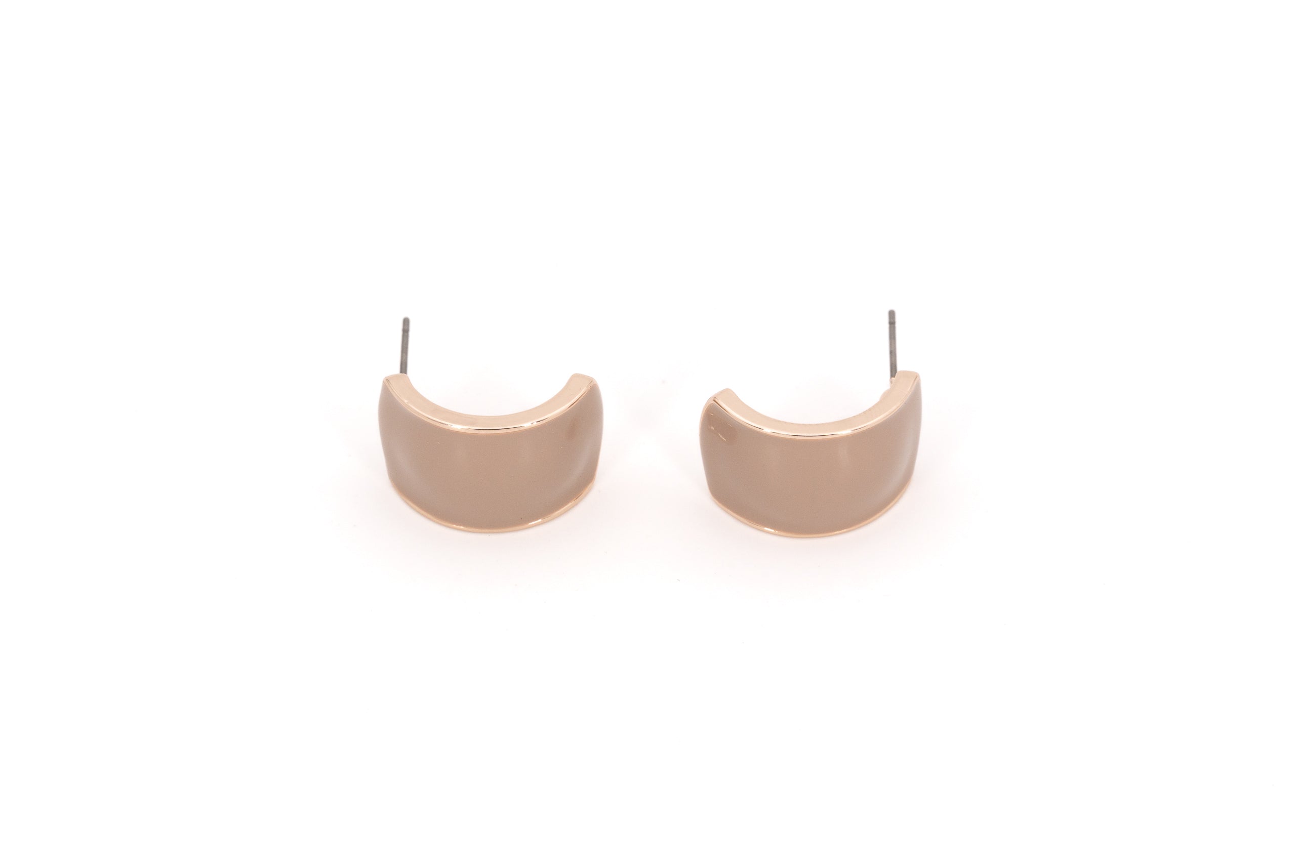 Curved Rectangle Earrings