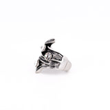 Anello virgole cristalli