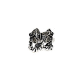 Crystal butterfly ring 