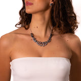 Girocollo nastro brunito