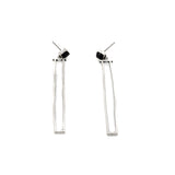 Long rectangle earrings 
