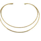 Collarino hand-made doppio filo