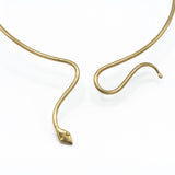 Girocollo un filo serpente hand-made