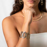 Handgefertigtes Augenarmband