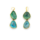 Two Geode Earrings