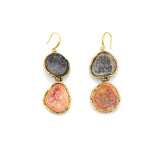 Two Geode Earrings