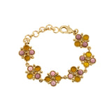 Bracciale croce pietre