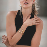 Zigzag band bracelet