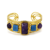 Bracciale pietre geometrie