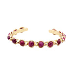 Bracciale multi rubino