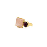 Two-stone ring