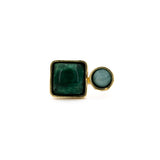 Two-stone ring