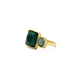 Two-stone ring