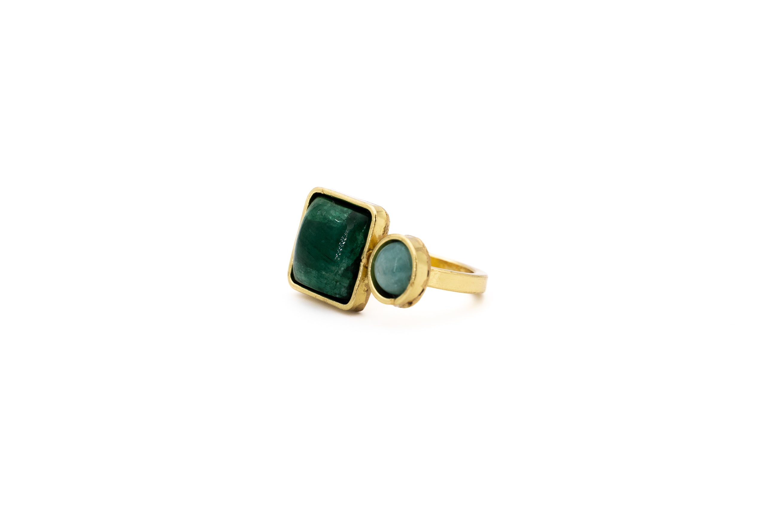 Anello due pietre