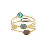 Bracciale pietre e cristallo