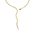 Girocollo serpente coda