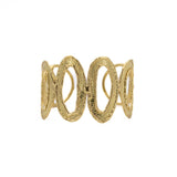 Bracciale occhio artigianale oro