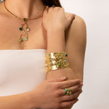 Stone band bracelet
