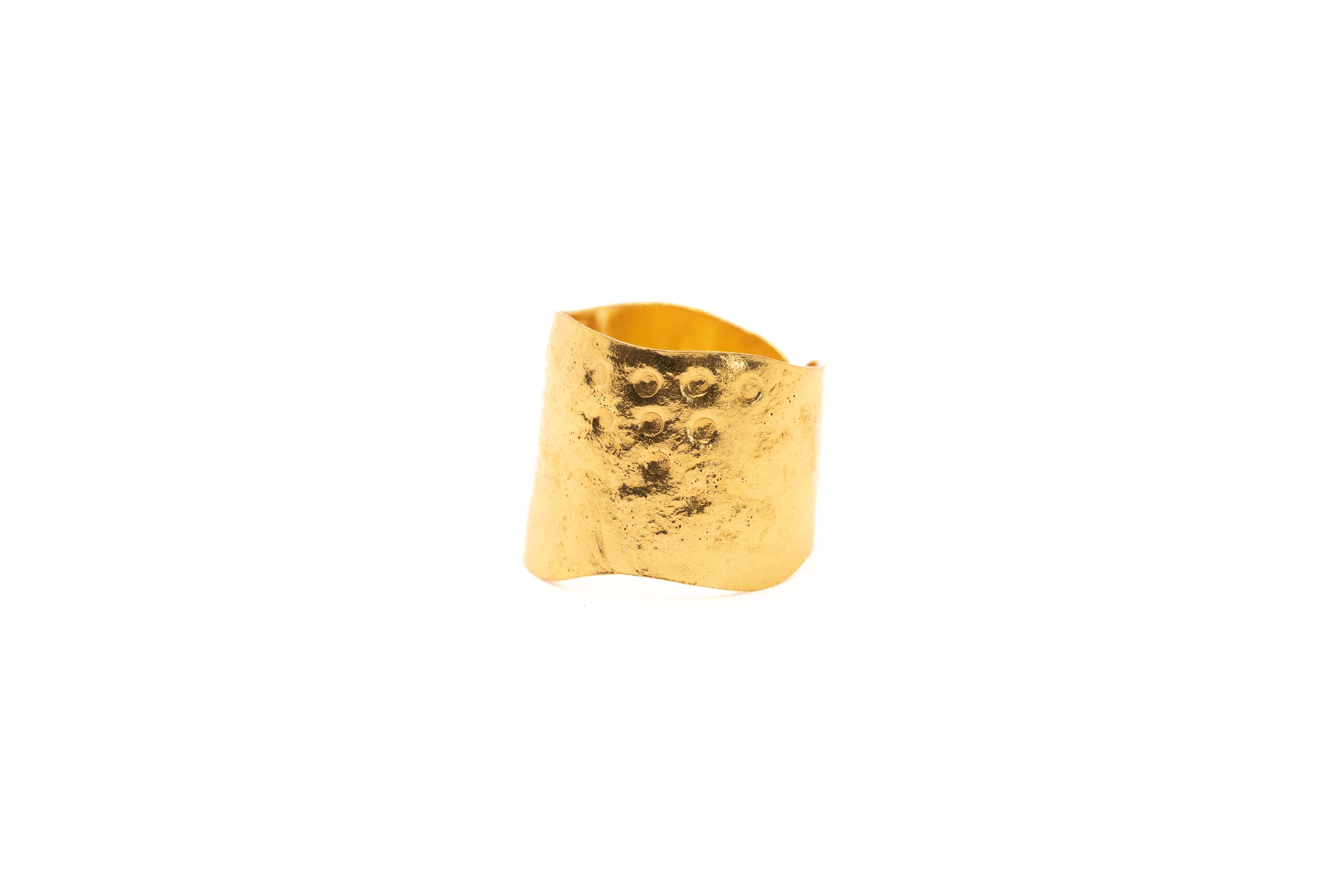 Anello fascia ondulata