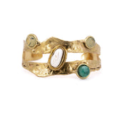 Bracciale quattro pietre colorate