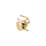 Anello foglia hand-made