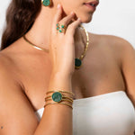Bracciale pietra tondo