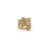 Anello zigrinato