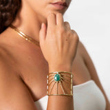 Bracciale pietra tondo
